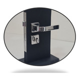 Fechadura Para Porta Banheiro Wc Modena Cromado Mgm b