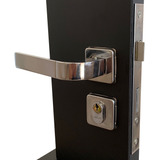 Fechadura Para Porta Externa Modena Cromado Mgm