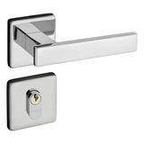 Fechadura Para Porta Pado Residence Concept 408 Externo Cor Cromado