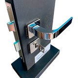 Fechadura Para Porta Quarto Interna Modena Cromado Mgm c