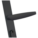 Fechadura Perfil Metal Estreito Cilindro Gorje