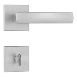 Fechadura Porta Banheiro 1620 35 Escovado 55mm Stam Cor Inox Escovado