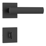 Fechadura Porta Banheiro 1620 35 Preto 55mm Stam
