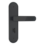 Fechadura Porta Banheiro 1820 21 Preto Fosco Stam Broca 40mm