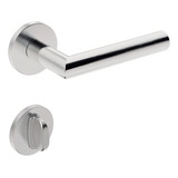Fechadura Porta Banheiro Home Ix410 40mm Inox Escovado Stam