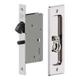 Fechadura Porta Correr 3f 6445 cr Interna Concha Bico Papagaio Inox