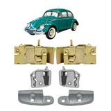 Fechadura Porta Fusca Batente Guia 55 À 77 Kit Compl