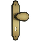 Fechadura Porta Interna Quarto Oxidado Taco Golfe Stam 813
