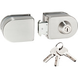Fechadura Porta Vidro E Vidro Pressão Correr Abrir Soprano