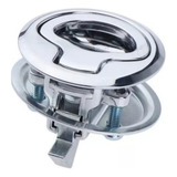 Fechadura Puxador Trava Tranca Trailer Motorhome Barco Inox