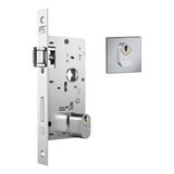 Fechadura Rolete Pivotante 803 Rq1 Aço Inox Escovado Stam