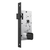 Fechadura Stam 803 33 Externa Larga Espelho Preto