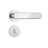 Fechadura Stam Para Banheiro Roseta Redonda Cromada Modelo 823 21 Inox