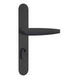 Fechadura Stam Perfil Porta Alumínio 603 33 36mm Preto Fosco