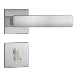 Fechadura Stam Porta Banheiro 823 35 Escovado Roseta Inox