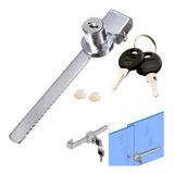 Fechadura Vitrine Freezer 2 Chaves Trava Jacaré Expositor