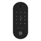 Fechadura Yale Lia Digital Embutir Preta Fosca