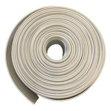 Fechamento Isolamento De Portão Grades Protetor 25x10 Branco