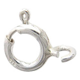 Fecho Boia Corrente Pulseira Tornozeleira Prata 925