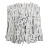 Fecho Branco Amarrilho 8cm 1000 Unidades