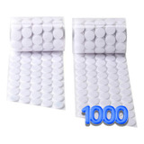 Fecho De Contato Adesivo Redondo Premium 15mm 1000 Pares