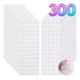 Fecho De Contato Adesivo Redondo Premium 15mm 300 Pares