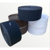 Fecho De Contato Fita Velkro S adesivo 10cm 100 Mm X 10 Mts