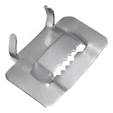 Fecho Fita De Aço Inox Fecho Dentado 3 4 100 Unidades
