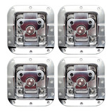 Fecho Para Case Embutido Com Porta Cadeado Kit 4 Un