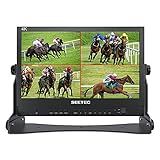 FEELWORLD ATEM156 Monitor De Diretor De Transmissão Ao Vivo De 15 6 Polegadas Para ATEM Mini Comutador De Vídeo Mixer Pro Studio Produção De TV Com 4 Entradas HDMI Tela Quad Split