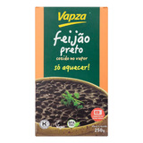 Feijão Preto Vapza Só Aquecer Em Caixa Sem Glúten 250 G
