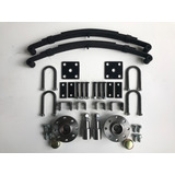 Feixe De Molas 500kg Kit Fixação Ponta Eixo E Cubo
