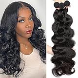 Feixes De Cabelo Humano Ondulado Brasileiro Mechas De Cabelo Ondulado Remy Cabelo Humano Ondulado Ondulado 3 Mechas Cor Natural 36 40 46 45 Cm 