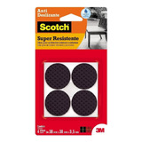 Feltro Adesivo Cadeira Sofá Redondo Scotch 3m 38mm C 4 Un