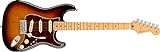 Fender Guitarra Elétrica American Professional II Stratocaster 6 Cordas Mão Direita Luz Solar 3 Cores 