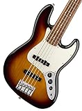 Fender Player 5 Cordas Jazz Bass 3 Cores Sunburst Pau Ferro Fingerboard