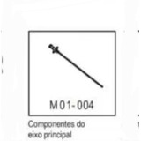 Fenix 1306 H 18 Componentes Do Eixo Principal m01 004 