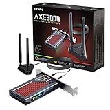 Fenvi AX210 AX210NGW WiFi 6E PCI E Placa WiFi BT5 2 802 11ax Adaptador De Desktop MU MIMO 2 4 GHz 5 GHz 6 GHz Estendido Para 5400 Mbps OFDMA Miracast VPro Para Jogos Apenas As Antenas