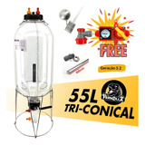 Fermentador Kegland Fermzilla 55l Pressurizado Tri conical