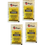Fermento Angel A01 4 Pacotes 12grs Cerveja Artesanal