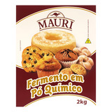 Fermento Químico Em Pó Mauri Caixa 2kg
