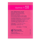 Fermento T 58 Cerveja Artesanal Levedura Fermentis 1 Sache