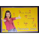 Fernanda Souza Chiquititas Foto Cartão Autografado 1999 Raro