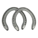 Ferradura Cavalo Aluminio Concorde Mão 5f C 2 Peças