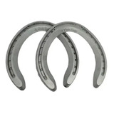 Ferradura Cavalo Aluminio Concorde Mão 6f C 2 Peças