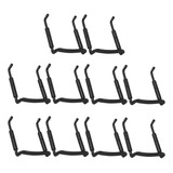 Ferragem Queixeira Violino Tarttan Preta Kit Com 10