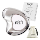 Ferramenta De Beleza Facial Gua Sha Pfefe Em Aço Inoxidável