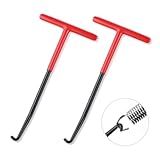 Ferramenta De Extrator De Mola De Escape De Motocicleta Ferramenta De Remoção De Gancho De Exaustão Com Alça Em T Para Escape Assento Retentores De Tanque Remoção E Instalação De Molas De Suporte