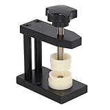 Ferramenta De Prensa De Relógio Ferramenta De Prensa Traseira De Relógio Conjunto De Prensa De Relógio Caixa Traseira Mais Próxima Liga De Alumínio Corpo Preto 12 Modelo ABS