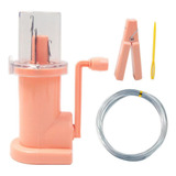  Ferramenta De Tricô Para Máquina De Tricô Mini Rosa